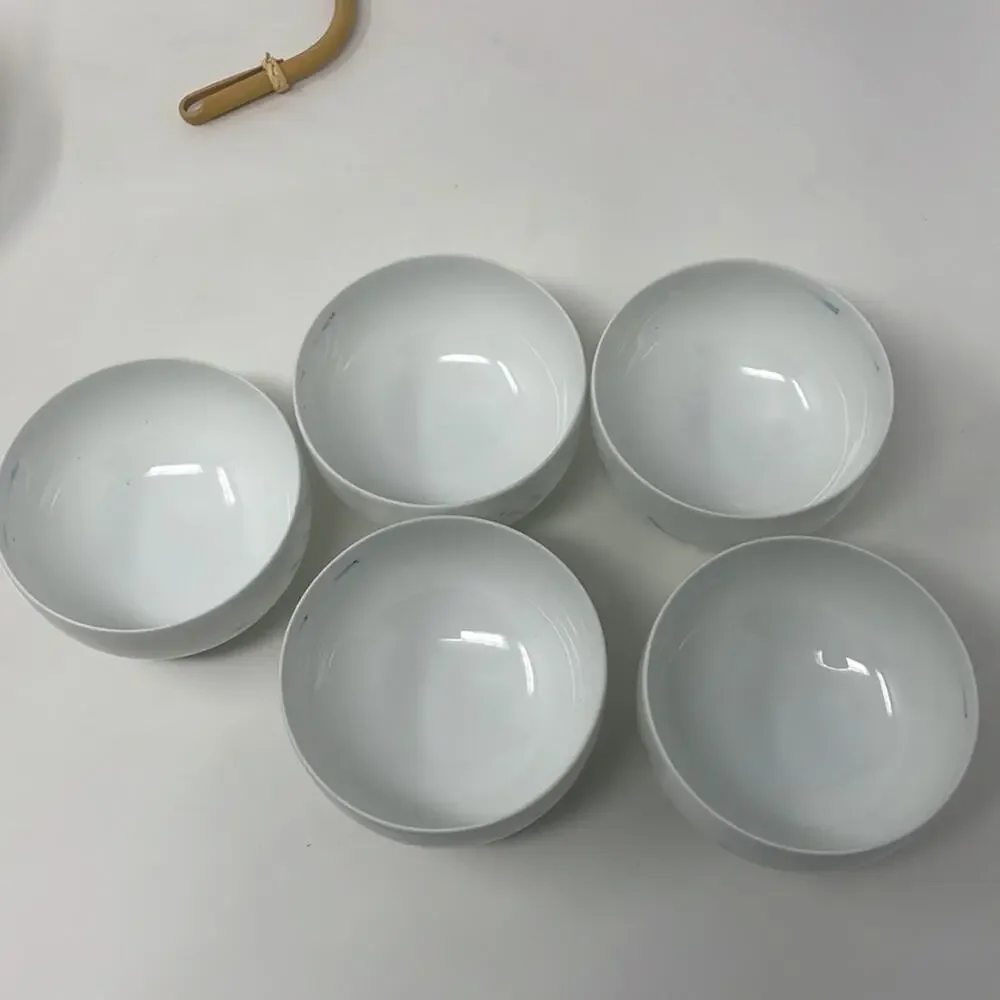 Vintage 80’s Japanese porcelain Dobin kyusu sake/tea set